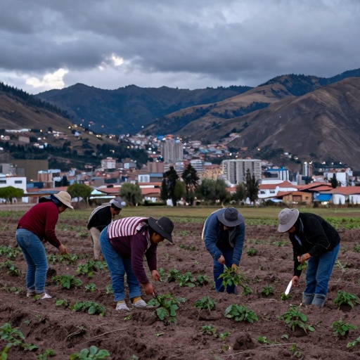 Pobreza golpea duramente las regiones andinas peruanas