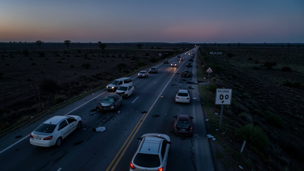 Choque frontal en Panamericana Sur deja cinco muertos tras colisión violenta en Kilómetro 352