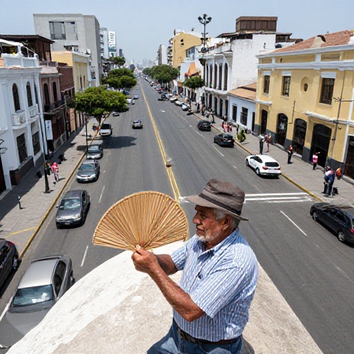 Alerta roja por calor extremo: Lima y 20 regiones peruanas bajo aviso del Senamhi