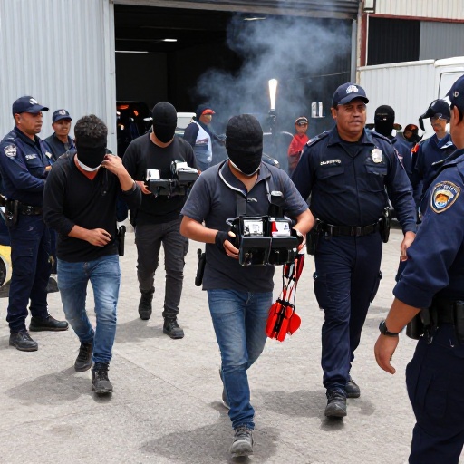 PNP captura a 'Los Chukis' que usaban granada para extorsionar empresa