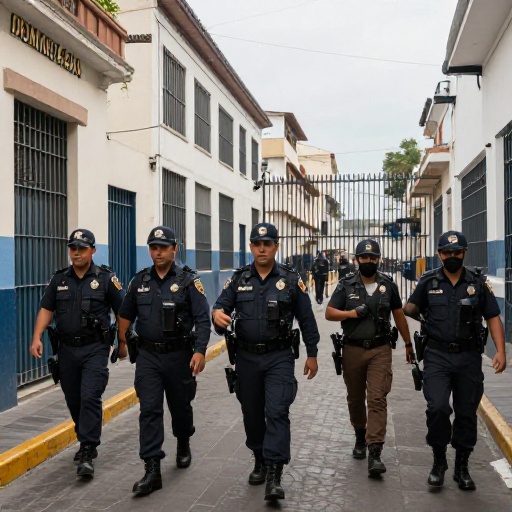 Jefe PNP lideró requisa simultánea en cinco penales bajo estado de emergencia