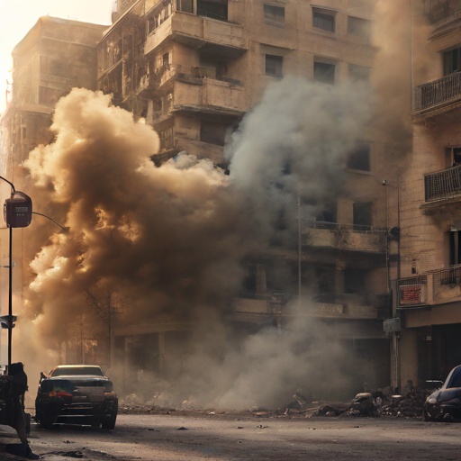 Israel bombardea hotel Ramada en Beirut: cuatro muertos