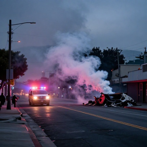 Trágico accidente aéreo: Helicóptero de noticias se estrella en Los Ángeles